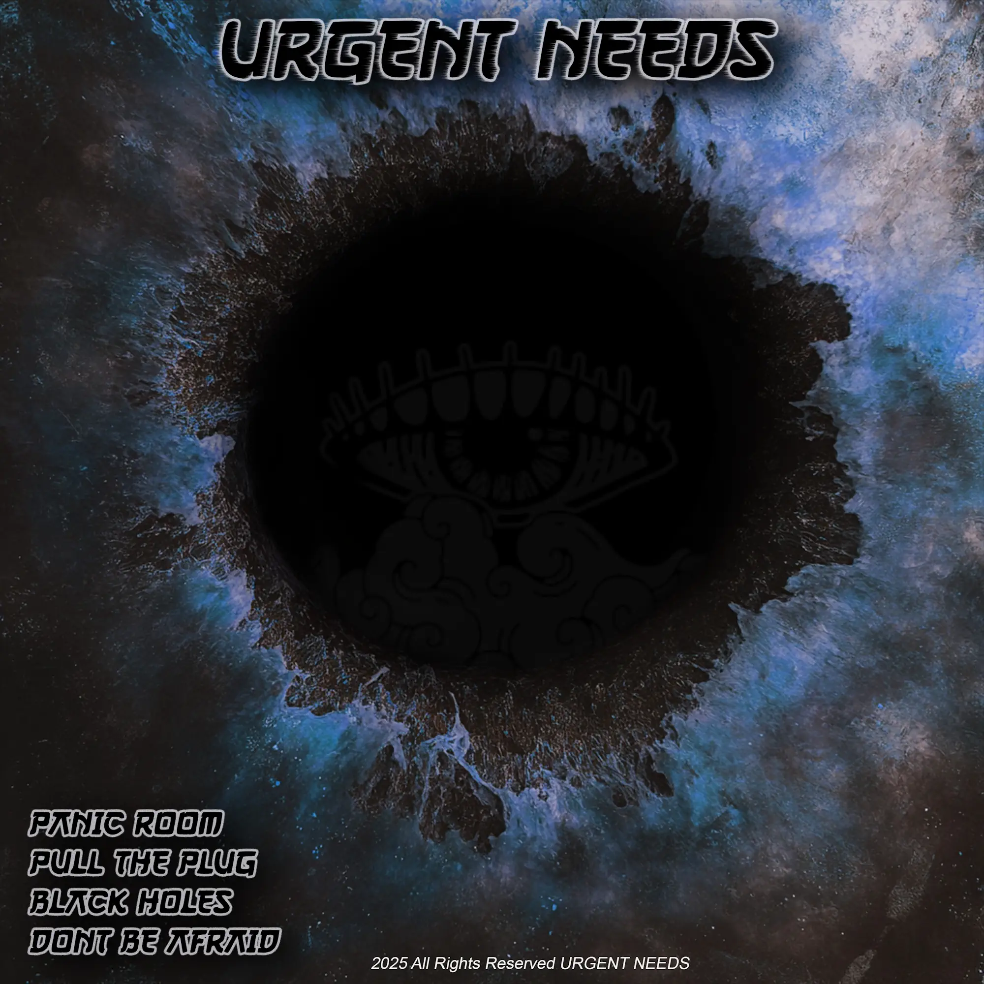 BLACK HOLES EP Rückseite